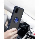 Wholesale Tuff Slim Armor Hybrid Ring Stand Case for OnePlus 9 Pro (Navy Blue)
